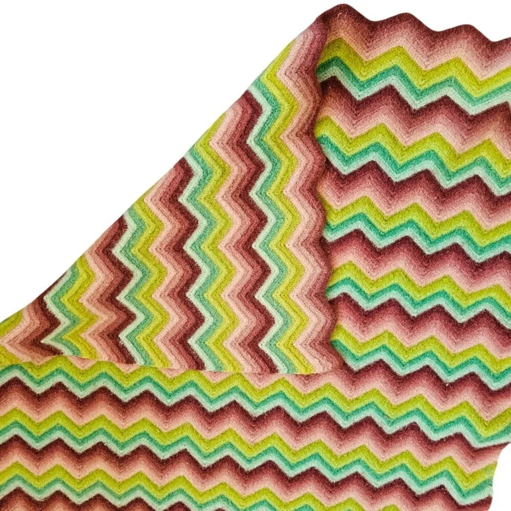 Vintage 70s zigzag